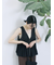 カットワークレースベスト
