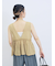 カットワークレースベスト