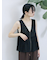 カットワークレースベスト
