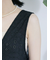 カットワークレースベスト