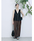 カットワークレースベスト