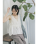 カットワークレースベスト