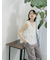 カットワークレースベスト
