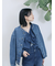 【ECO DENIM 】 ノーカラーブルゾン