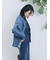 【ECO DENIM 】 ノーカラーブルゾン