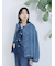 【ECO DENIM 】 ノーカラーブルゾン
