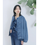 【ECO DENIM 】 ノーカラーブルゾン