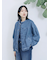 【ECO DENIM 】 ノーカラーブルゾン