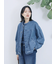 【ECO DENIM 】 ノーカラーブルゾン