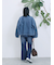 【ECO DENIM 】 ノーカラーブルゾン