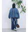 【ECO DENIM 】 ノーカラーブルゾン