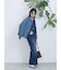 【ECO DENIM 】 ノーカラーブルゾン