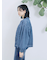 【ECO DENIM 】 ノーカラーブルゾン