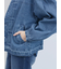 【ECO DENIM 】 ノーカラーブルゾン