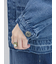 【ECO DENIM 】 ノーカラーブルゾン