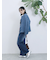【ECO DENIM 】 ノーカラーブルゾン