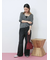 【ECO DENIM 】 フレアパンツ