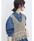 フリンジニットベスト