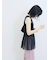 ペプラムロングタンクトップ