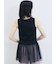 ペプラムロングタンクトップ