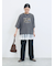 ペプラムロングタンクトップ