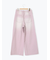 【ECO DENIM 】 ワイドストレートパンツ