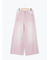 【ECO DENIM 】 ワイドストレートパンツ