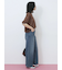 【ECO DENIM 】 ワイドストレートパンツ
