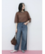 【ECO DENIM 】 ワイドストレートパンツ