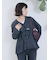 【ECO DENIM 】フリルブラウス