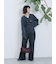 【ECO DENIM 】フリルブラウス