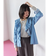 【ECO DENIM 】フリルブラウス