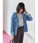 【ECO DENIM 】フリルブラウス