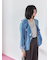 【ECO DENIM 】フリルブラウス