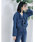 【ECO DENIM 】フリルブラウス