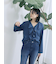 【ECO DENIM 】フリルブラウス