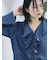 【ECO DENIM 】フリルブラウス