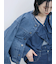 【ECO DENIM 】フリルブラウス