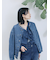 【ECO DENIM 】フリルブラウス