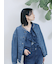 【ECO DENIM 】フリルブラウス