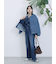 【ECO DENIM 】フリルブラウス