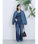 【ECO DENIM 】フリルブラウス