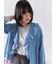 【ECO DENIM 】フリルブラウス