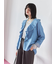 【ECO DENIM 】フリルブラウス