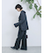 【ECO DENIM 】フリルブラウス