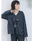 【ECO DENIM 】フリルブラウス