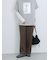 【イージーケア・吸水速乾】マルチスタイルタックストレートパンツ