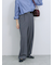 【イージーケア・吸水速乾】マルチスタイルタックストレートパンツ
