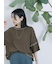 配色メローアソートプルオーバー