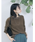 配色メローアソートプルオーバー
